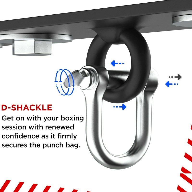 PUNCH BAG CEILING HOOK by Athletics Gear | 18-guage Heavy