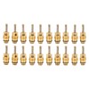 20 Pcs Air Conditioning Valve Core Aluminum Alloy Copper Automotive