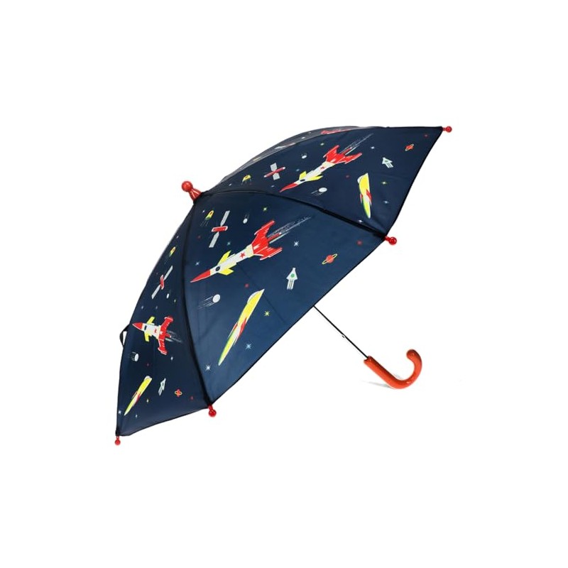 Rex London Children's Push-Up Umbrella - Space Age