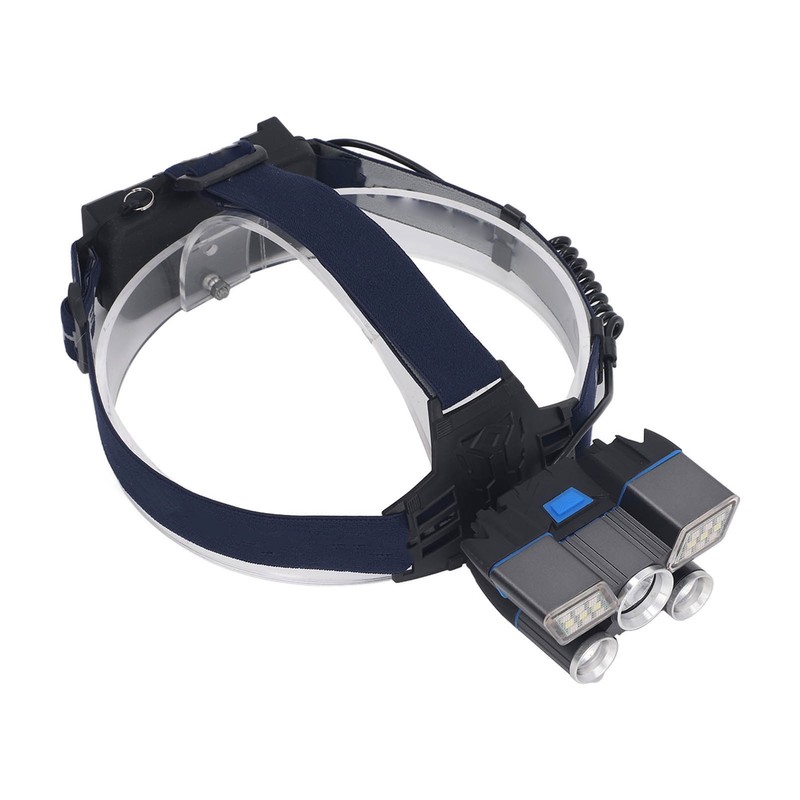 Rechargeable Headlamp 9 Levels L2 Bead Long Range Headlight Outdoor