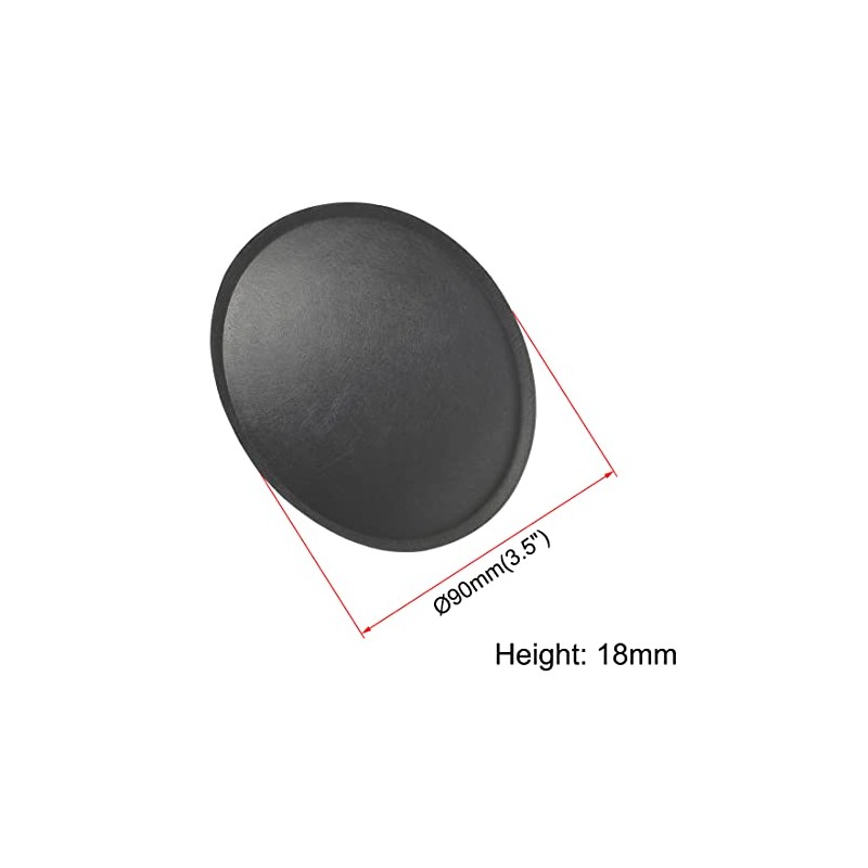 sourcing map Speaker Dust Cap Cover for Subwoofer Paper Spool