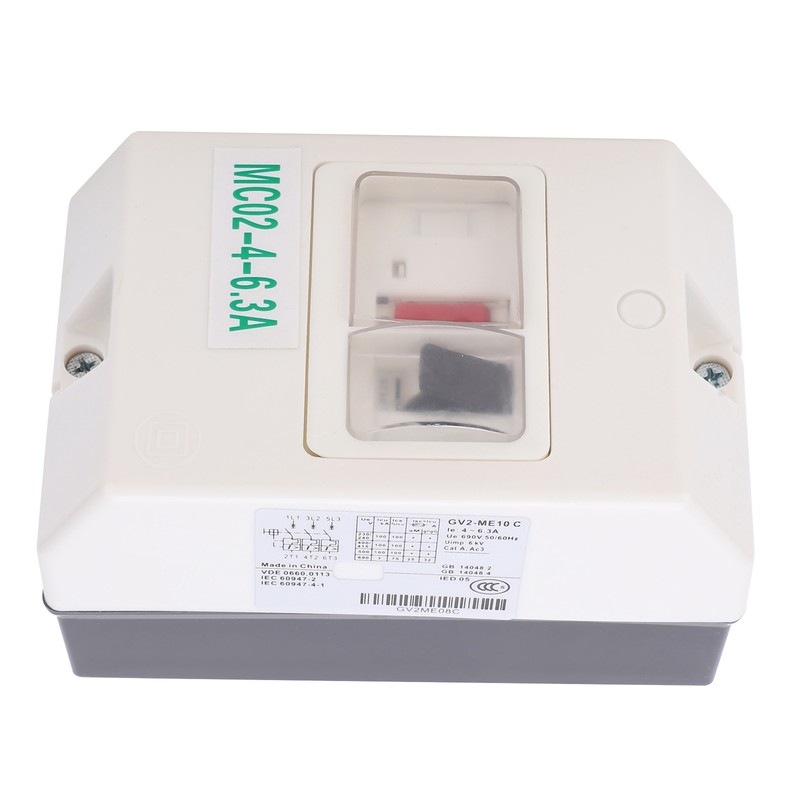 Motor Protection Switch ABS Waterproof IP55 Load Conversion Circuit Breaker