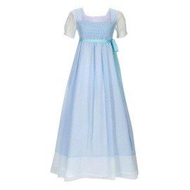 Yejue Opera Hamilton Elizabeth Schuyler Cosplay Costume Blue Dress Dancing Victorian Dress Period Ball Gown Theater Outfit