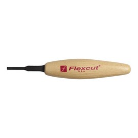 Flexcut Micro Chisel, Razor Sharp High Carbon Cutting Blade, 1/8 Inch (MT12)
