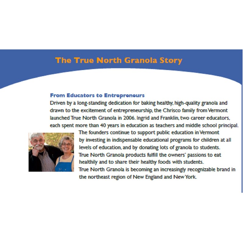 True North Granola – Chocolate Granola Cereal with Rolled Oats,