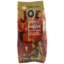 Trader Joes - Joe Ground Coffee - 14 oz Bag … (Medium Roast)
