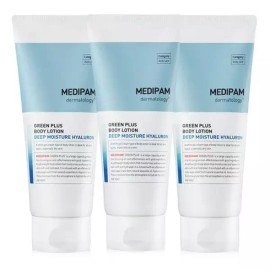 Mediparm 메디팜 딥 수분 히알루론산 바디로션 200ml 3개 Medi Farm Deep Hyaluronic Acid Body Lotion 200ml 3pcs
