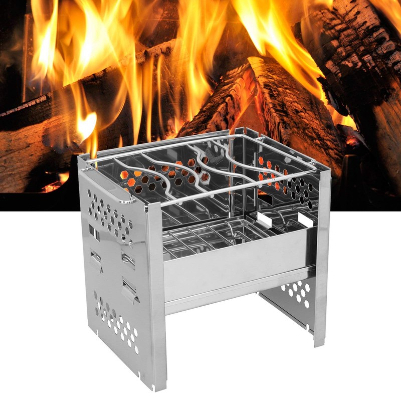 BBQ Cooker, Barbecue Stove, Rust‑Proof for Camping BBQ