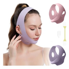 Faja papada, Correa Adelgazante Facial, Faja Mentonera Reduce Papada Correa Adelgazante facial de línea en V, Bandas Faciales de Tonificación