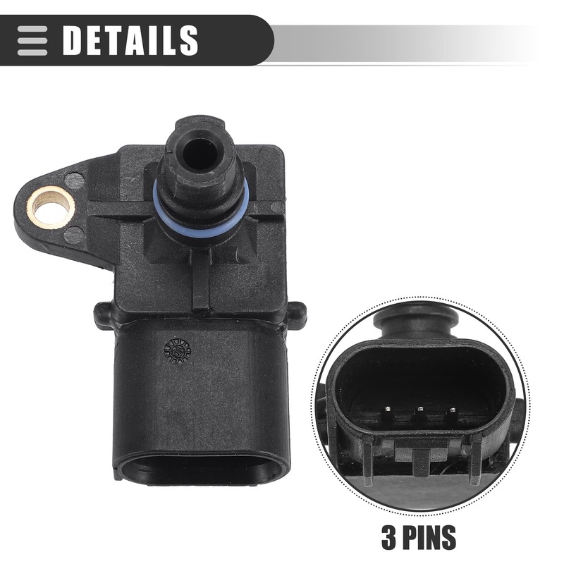 X AUTOHAUX MAP Manifold Air Pressure Sensor, Manifold Absolute Pressure