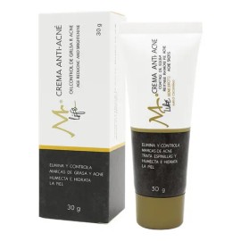 Crema Anti Acné Mc Life Control De Grasa Reduce Manchas 30g