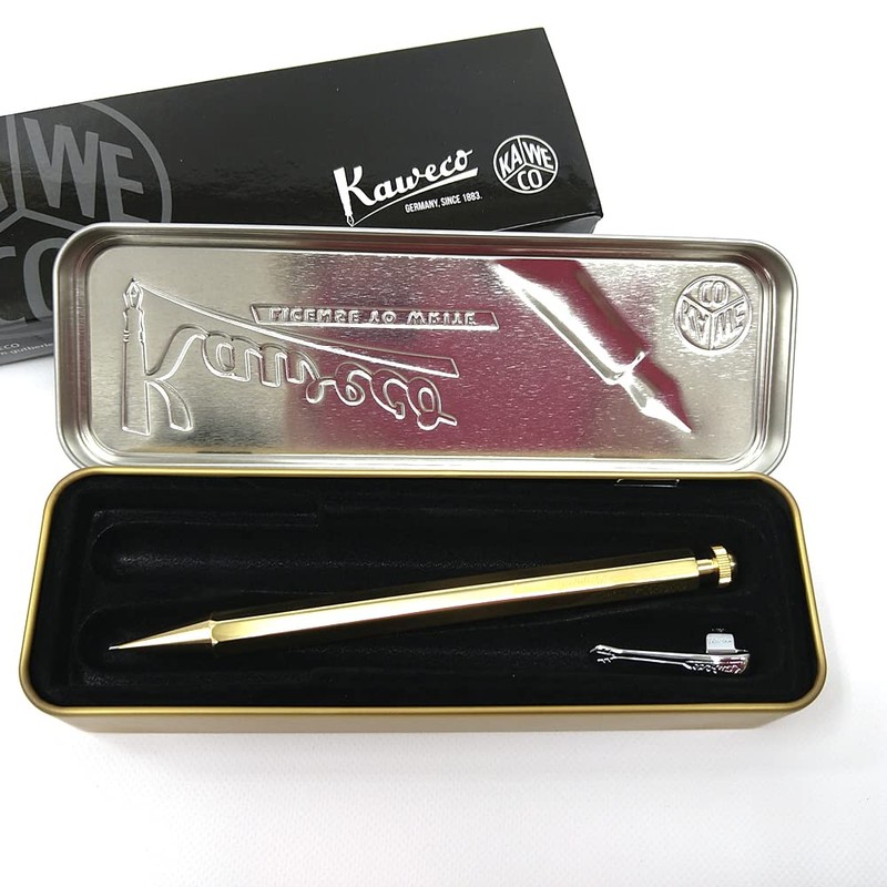 KAWECO Special Pencil Brass [With Exclusive Clip] [0.03 inch (0.7