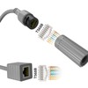 SPX Plug to RJ45 Adapter, Cable RJ45 Female Connector, Waterproof