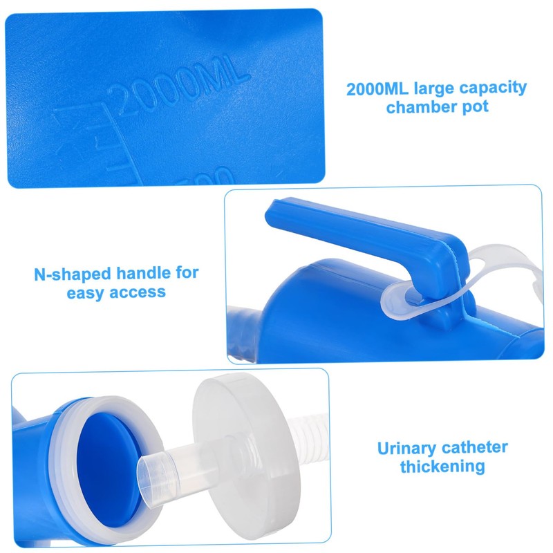 FRCOLOR Large Capacity Urinal for Women Portable Camping Car Urinal