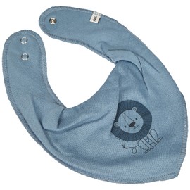Pippi Unisex Baby Triangle Bibs (Pack of 3), Ashley Blue