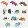 TENALIC 12 Pieces Miniature Garden Accessories, Mini Bridge Lighthouse Water