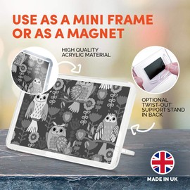 1 x Fridge Magnet - Cute Owl Bird Wildlife #35658