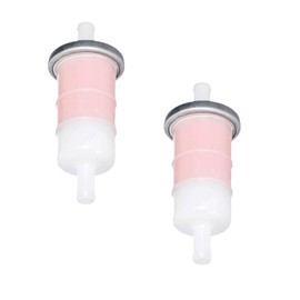 2PCS Fuel Filter, Universal Motorcycle Engine Fuel Line Filter 16900-MG8-003 Lawnmower Replacement Compatible with Honda Shadow 1000
