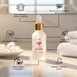 Colágeno Hidrolizada Líquido (puro) Serum Diamond 30ml 4pzas