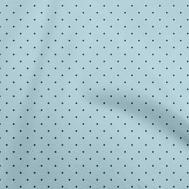 oneOone Viscose Jersey Light Blue Fabric Dot Sewing Fabric by The Yard Printed DIY Clothing Sewing Supplies 60 Inch Wide