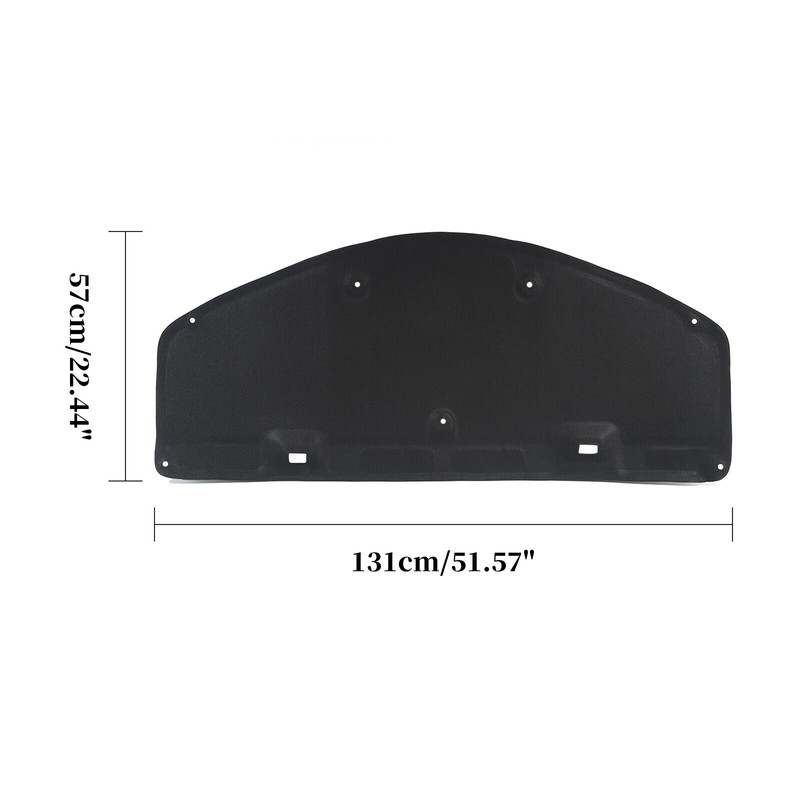 ZXMT Fit for TOYOTA Camry 12-17 Cotton Hood Engine Sound