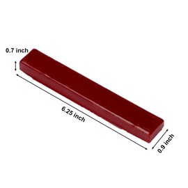 Sthovd Red DOP Wax Fit for Lapidary Cabachon Forming Cutting and Polishing Versatile 2PCS