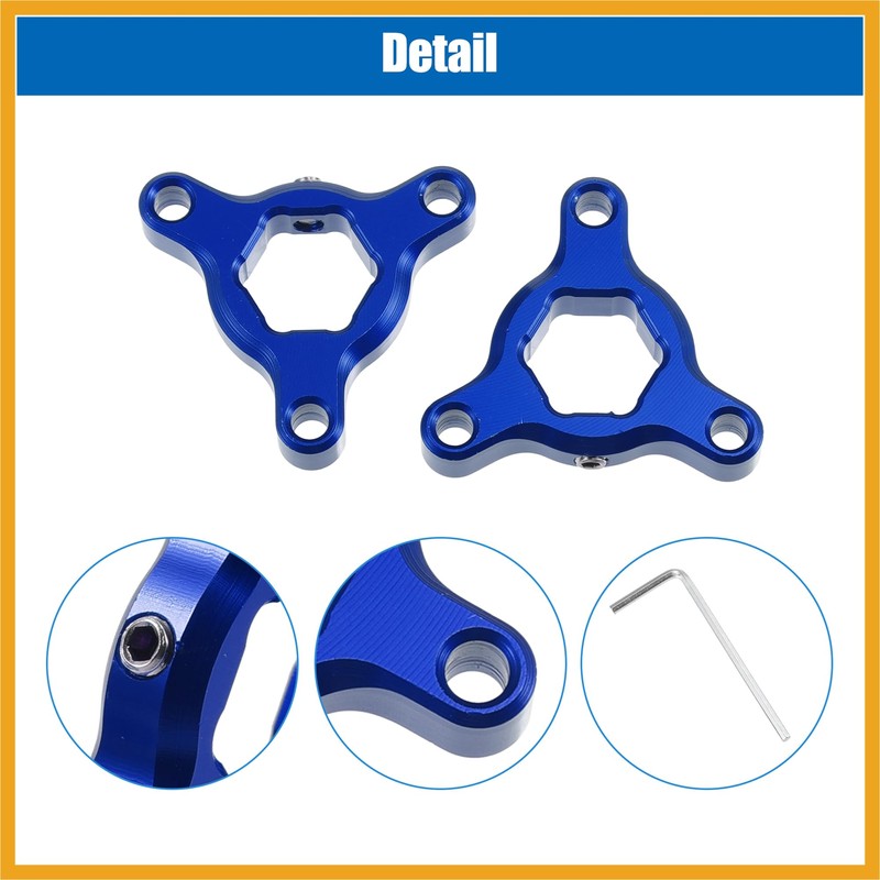 Partuto 14mm Blue Aluminum Alloy Racing Motorcycle Rider CNC Fork