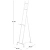 Deco 79 Metal Easel, 16" x 19" x 57", White