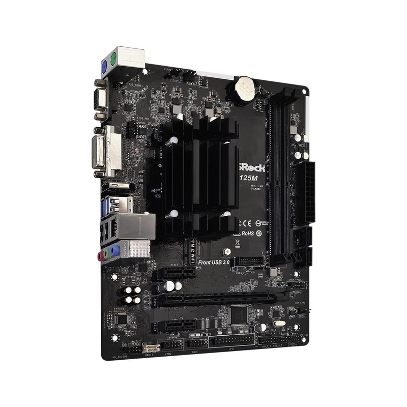 ASRock J4125M Intel® Quad-Core Processor J4125 (Up to 2.7 GHz)