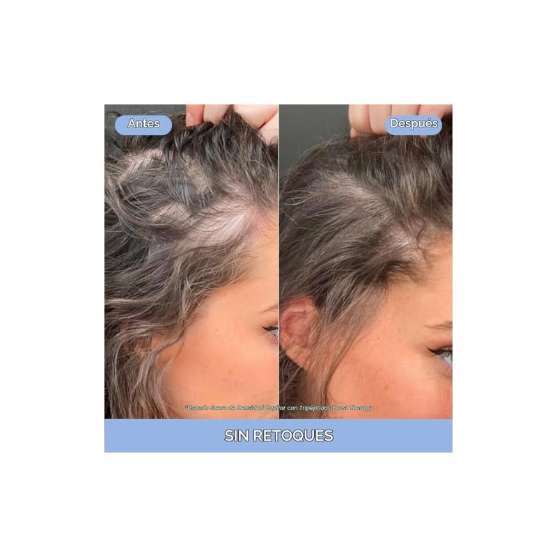 Suero para dar densidad al cabello con tripeptidos Boost Therapy.