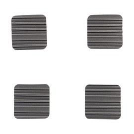 Stay! Anti Slip Furniture Pads (Set of 4) - Gray Square Furniture Stoppers to Prevent Sliding for Hardwood Floors and Carpets - Non Skid Furniture Grippers - Table & Couch Leg Floor Protectors, 2 Inch