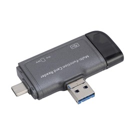 Jectse Compact Multifunctional Memory Card Reader USB Small Adapter for 2000 2003 ME Vista, Easy Plug and Play Convenience for Quick Data Transfer