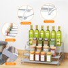 RCHYFEED 4 Tier Spice Rack Organizer, Spice Organization for Cabinet,Pantry,