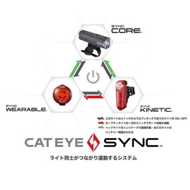 CATEYE HL-NW100RC Bicycle Headlight SYNC CORE Light