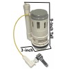 NUFLUSH Jacuzzi NT84000, 3-in. Flush Valve Cable & Handle, 2-Piece