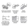 Truper FH-5M, Flexómetro Gripper, contra impacto, 5 m, cinta 19