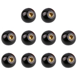 ASFINS Ball Lever Knob M10 Pack of 10 Threaded Ball Handle M10 Machine Operated Replacement Handles (M10 x 35)