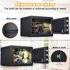 1.0 Cubic Feet Fingerprint Fireproof Home Safe With Fireproof Document