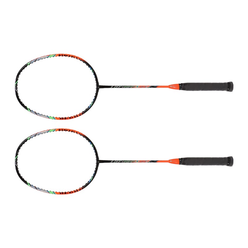 2 Pcs Carbon Fiber Badminton Rackets Ultra Light Adult for