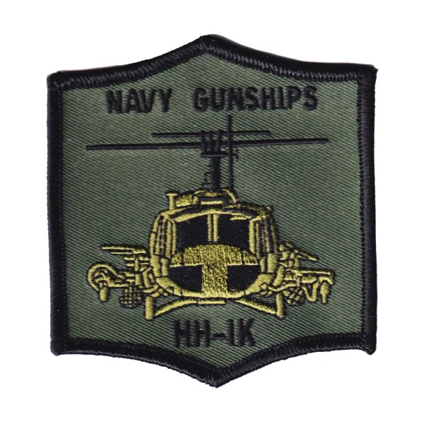Bell® HH-1K, Navy Gunships, 3.5 inch Patch– Sew On