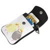 JMI Two Cockatiels Smartphone Pouch, Genuine Leather, Shoulder Bag, Thin,
