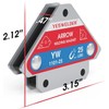 YESWELDER 25 lb Welding Magnet Pack of 4 Magnetic Welding