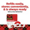 Scotch Transparent Tape , 0.5 in x 450 in (12.7