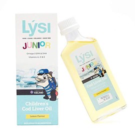Lysi Omega 3 EPA y DHA Aceite de Hígado de Bacalao para Niños 240 ML