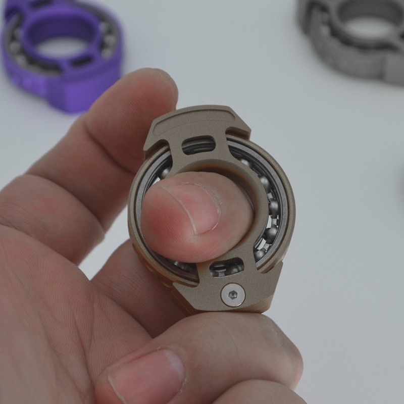 Nuclear Reactor Metal Rotating Toy Hand Rotating Gyroscope for Adults