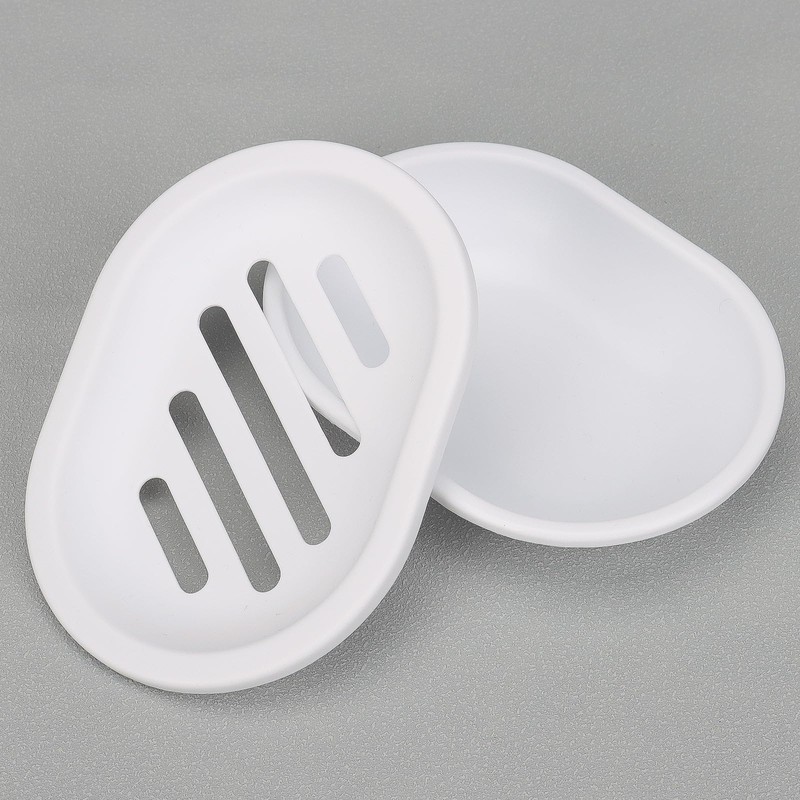 TOPSKY 2-pack Soap Dish, Soap Holder, Soap Saver, Easy Cleaning,