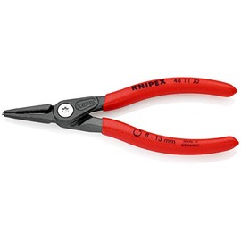 KNIPEX 4811-J0 Precision Snap Ring Pliers for Holes Straight (SB) 4811-J0