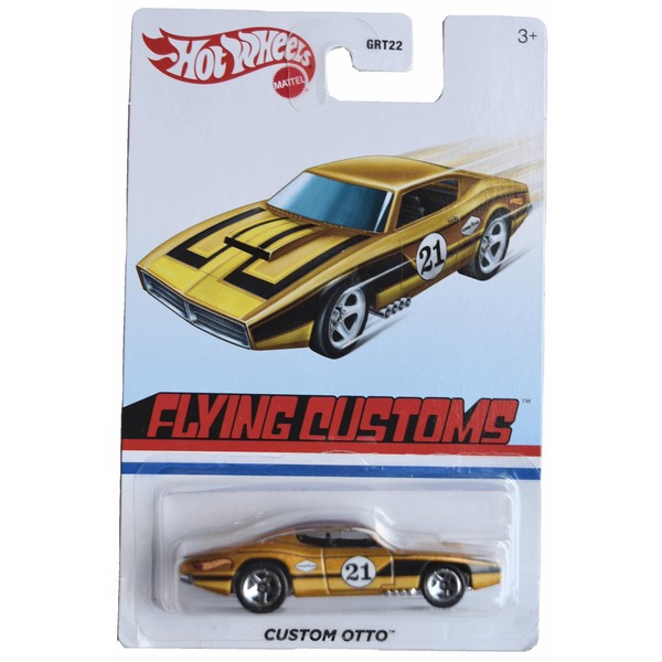 Matchbox Hot Wheels Custom Otto, Flying Customs [Gold]