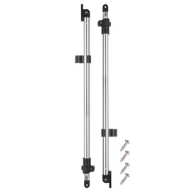 Leader Accessories Adjustable Bimini Top Rear Support Poles Universal Fit for 3-4 Bow Bimini Tops 1" Alumium Tube