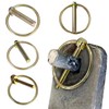 Heavy Duty Lynch Spring Pin Assortment Kit,Round Linch Pins for